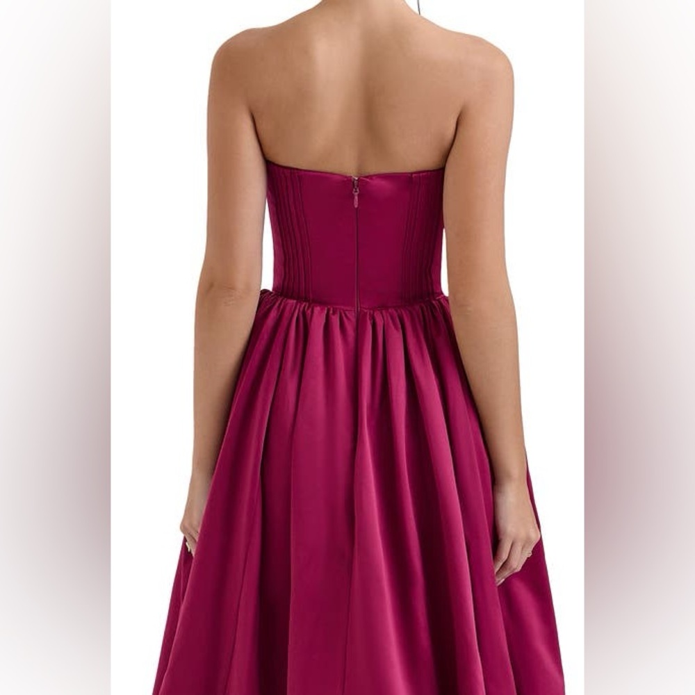 House of CB Coco Dress in Burgundy in size L (regular cup A-C) - Picture 2 of 4